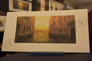 Venice canals with gondolas complete collection by Fabio Baldan venetian artist