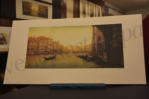 Venice Grand Canal view by Fabio Baldan venetian artist