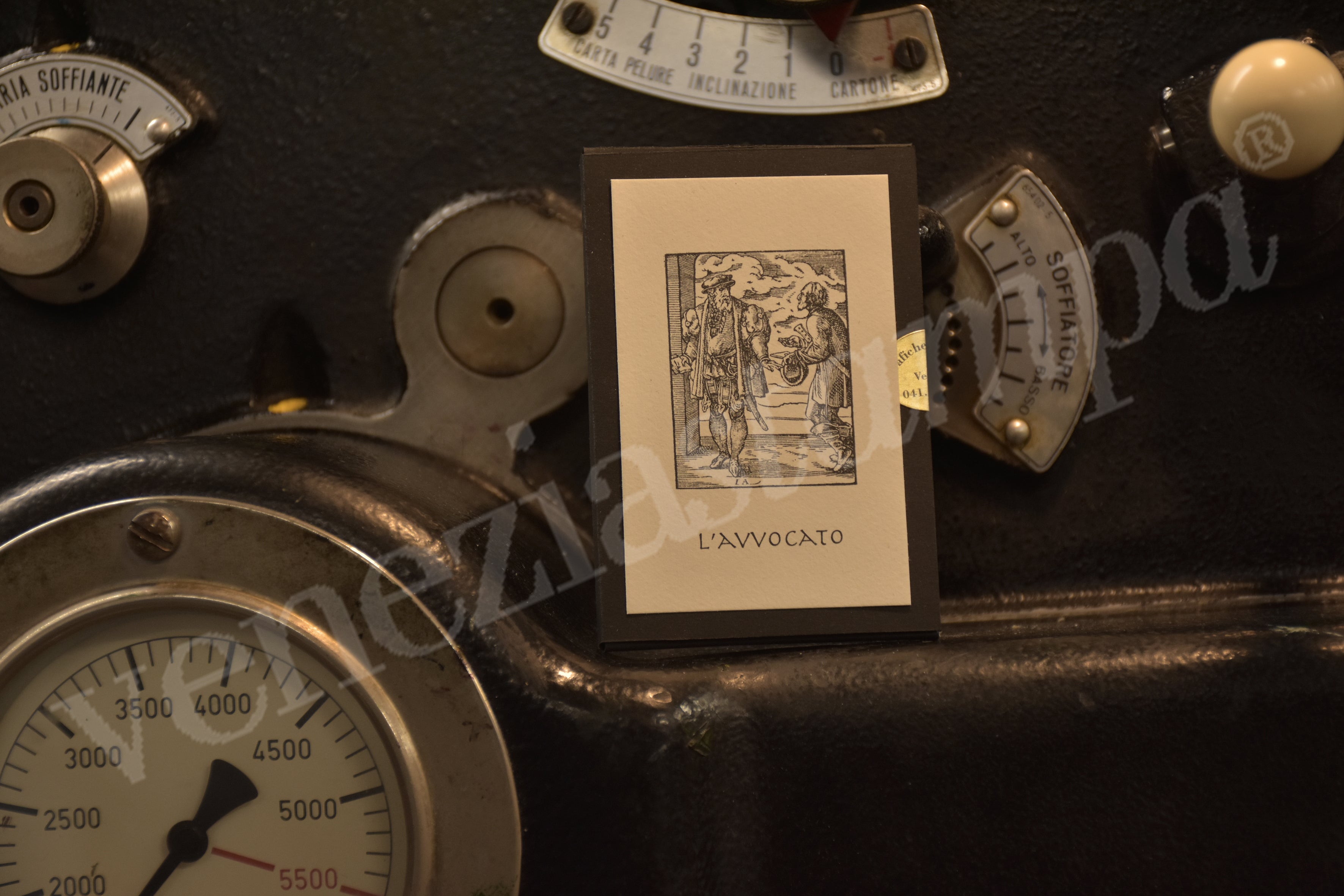 Ex libris "l'avvocato" (lawyer)